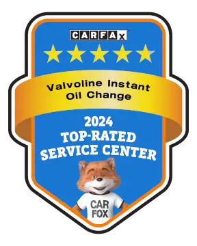 Valvoline Instant Oil Change is a CARFAX Top-rated Service Center