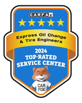 Express Oil Change & Tire Engineers is a CARFAX Top-rated Service Center