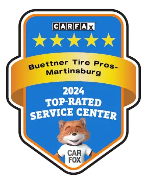 Buettner Tire Pros - Martinsburg is a CARFAX Top-rated Service Center
