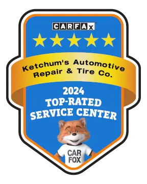 Ketchum's Automotive Repair & Tire Co. is a CARFAX Top-rated Service Center