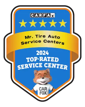 Mr. Tire Auto Service Centers is a CARFAX Top-rated Service Center