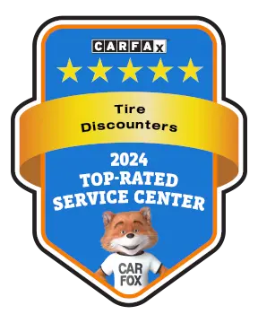 Tire Discounters is a CARFAX Top-rated Service Center