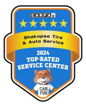 Shakopee Tire & Auto Service is a CARFAX Top-rated Service Center