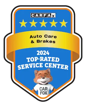 Auto Care & Brakes is a CARFAX Top-rated Service Center