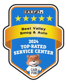 Best Valley Smog & Auto is a CARFAX Top-rated Service Center