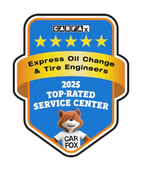 Express Oil Change & Tire Engineers is a CARFAX Top-rated Service Center
