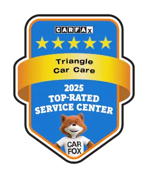 Triangle Car Care is a CARFAX Top-rated Service Center
