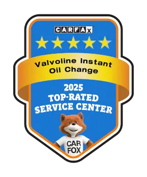 Valvoline Instant Oil Change is a CARFAX Top-rated Service Center