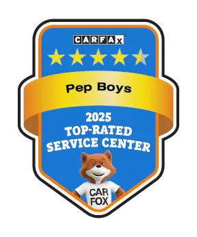 Pep Boys is a CARFAX Top-rated Service Center