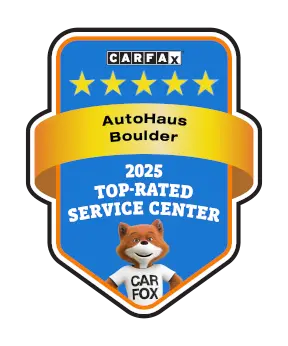 AutoHaus Boulder is a CARFAX Top-rated Service Center