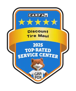 Discount Tire Maui is a CARFAX Top-rated Service Center