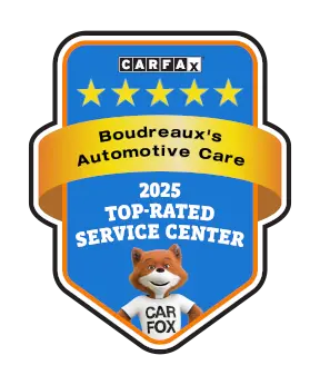 Boudreaux's Automotive Care is a CARFAX Top-rated Service Center