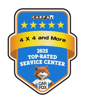 4 X 4 and More is a CARFAX Top-rated Service Center