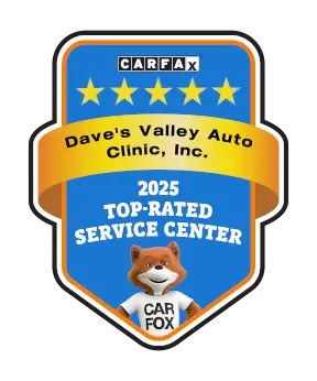 Dave's Valley Auto Clinic, Inc. is a CARFAX Top-rated Service Center