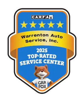 Warrenton Auto Service, Inc. is a CARFAX Top-rated Service Center