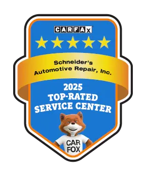 Schneider's Automotive Repair, Inc. is a CARFAX Top-rated Service Center