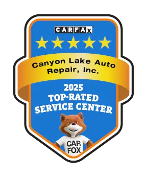 Canyon Lake Auto Repair, Inc. is a CARFAX Top-rated Service Center