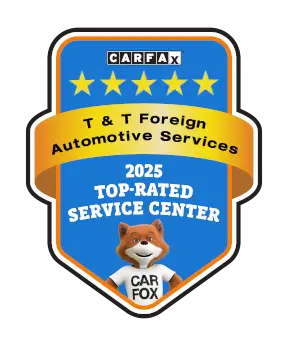 T & T Foreign Automotive Services is a CARFAX Top-rated Service Center