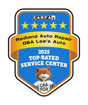 Redland Auto Repair DBA Lee's Auto is a CARFAX Top-rated Service Center