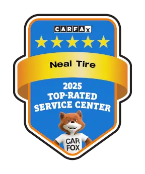 Neal Tire is a CARFAX Top-rated Service Center