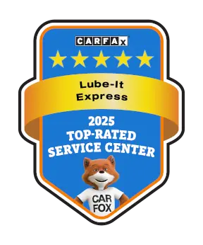 Lube-It Express is a CARFAX Top-rated Service Center