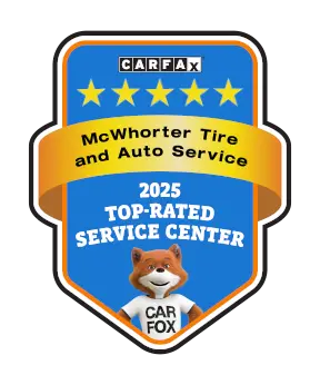 McWhorter Tire and Auto Service is a CARFAX Top-rated Service Center