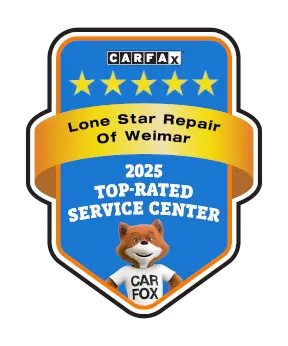 Lone Star Repair Of Weimar is a CARFAX Top-rated Service Center