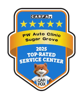 PW Auto Clinic Sugar Grove is a CARFAX Top-rated Service Center