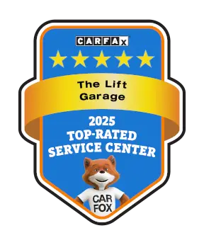 The Lift Garage is a CARFAX Top-rated Service Center