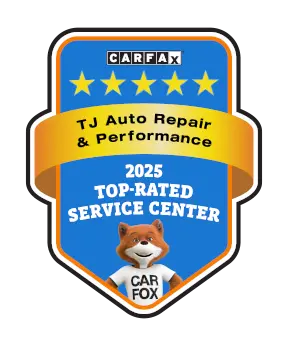 TJ Auto Repair & Performance is a CARFAX Top-rated Service Center