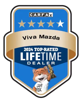 Viva Mazda is a CARFAX Top-Rated Lifetime Dealer