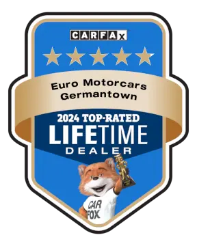 Euro Motorcars Germantown is a CARFAX Top-Rated Lifetime Dealer