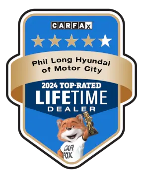 Phil Long Hyundai of Motor City is a CARFAX Top-Rated Lifetime Dealer