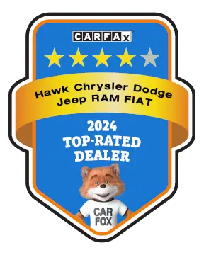 Hawk Chrysler Dodge Jeep Ram Fiat is a CARFAX undefined Dealer