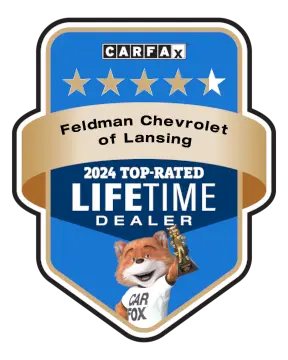 Feldman Chevrolet of Lansing is a CARFAX Top-Rated Lifetime Dealer