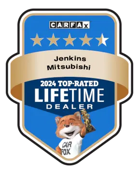 Jenkins Mitsubishi is a CARFAX Top-Rated Lifetime Dealer
