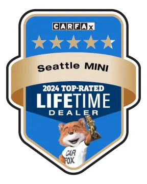 Seattle MINI is a CARFAX Top-Rated Lifetime Dealer