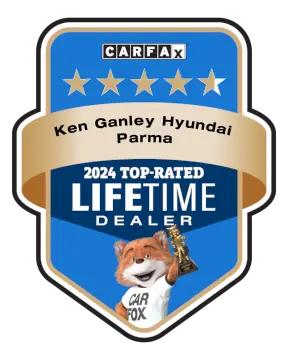 Ken Ganley Hyundai Parma is a CARFAX Top-Rated Lifetime Dealer