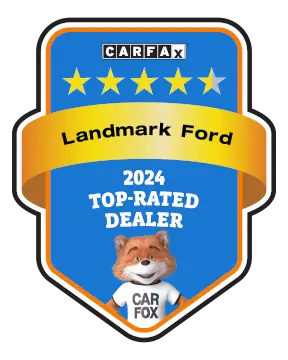 Landmark Ford is a CARFAX Top-Rated Lifetime Dealer