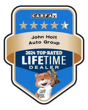 John Holt Auto Group is a CARFAX Top-Rated Lifetime Dealer
