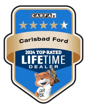 Carlsbad Ford is a CARFAX Top-Rated Lifetime Dealer