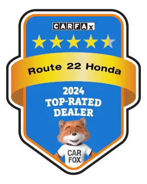 Route 22 Honda is a CARFAX Top-Rated Lifetime Dealer