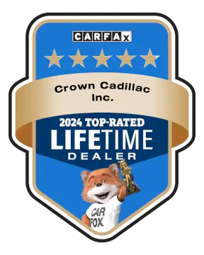 Crown Cadillac Inc. is a CARFAX Top-Rated Lifetime Dealer