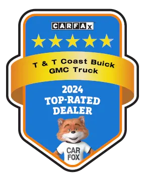T & T Coast Buick GMC Truck is a CARFAX Top-Rated Lifetime Dealer