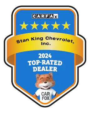 Stan King Chevrolet, Inc. is a CARFAX Top-Rated Lifetime Dealer