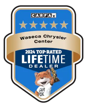 Waseca Chrysler Center is a CARFAX Top-Rated Lifetime Dealer