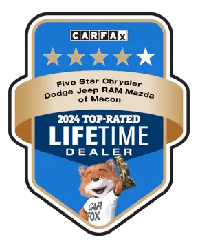 Five Star Chrysler Dodge Jeep RAM Mazda of Macon is a CARFAX undefined Dealer