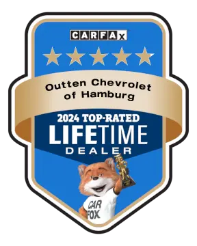 Outten Chevrolet of Hamburg is a CARFAX Top-Rated Lifetime Dealer