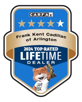Frank Kent Cadillac of Arlington is a CARFAX Top-Rated Lifetime Dealer