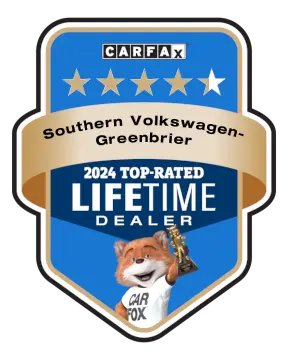 Southern Volkswagen - Greenbrier is a CARFAX Top-Rated Lifetime Dealer
